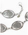 Tony Lama Women's Nicole Concho Belt, Silver, hi-res