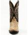 Dan Post Men's Exotic Full Quill Ostrich Western Boots - Medium Toe, White, hi-res