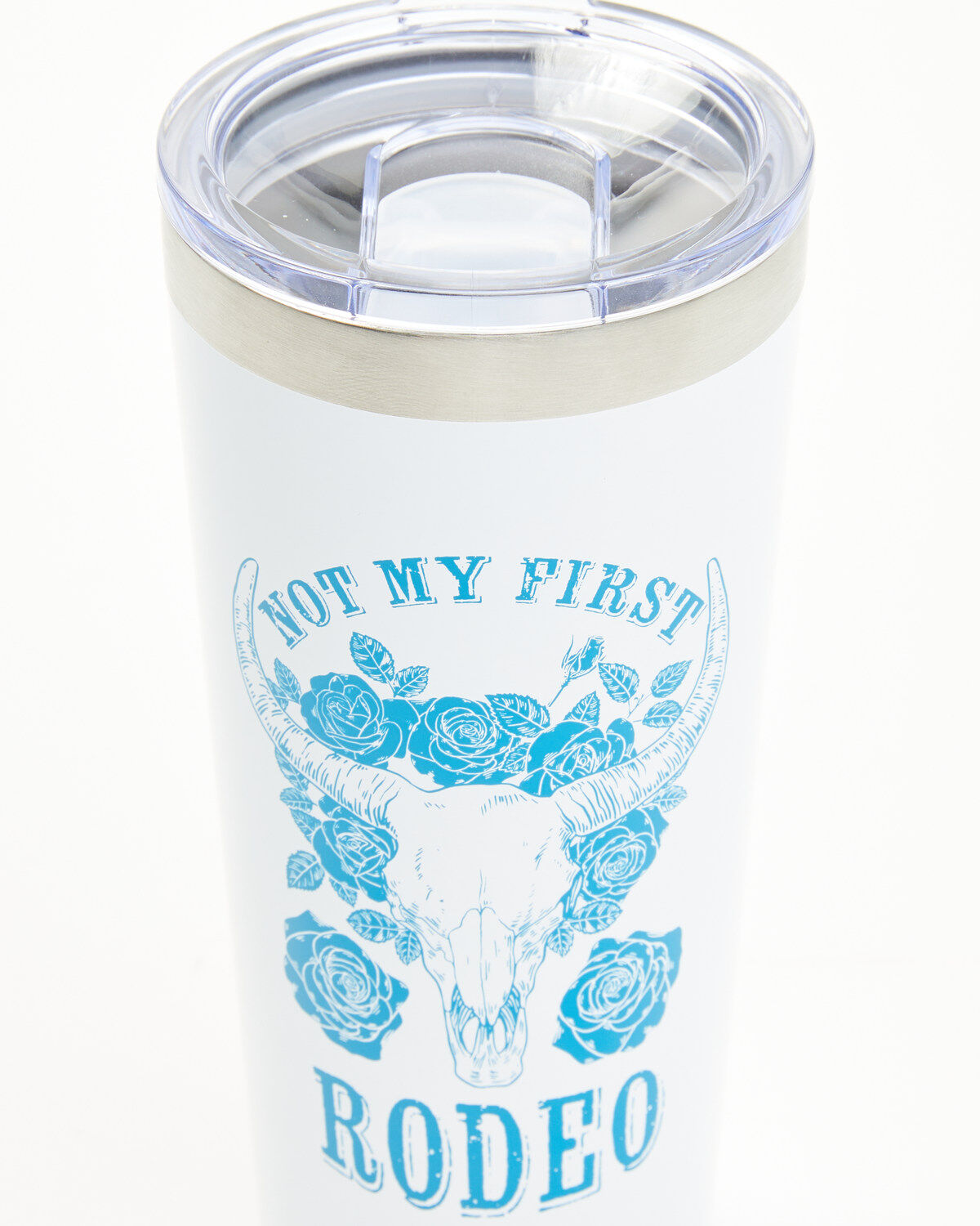 Image #2 - Boot Barn Rodeo 22oz Tumbler, White, hi-res