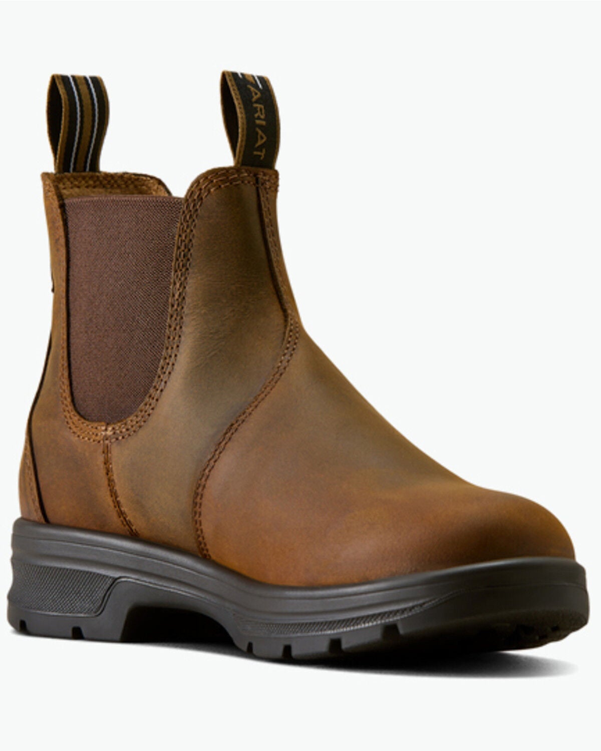 Image #1 - Ariat Women's Cooper Chelsea Boots - Round Toe, Brown, hi-res