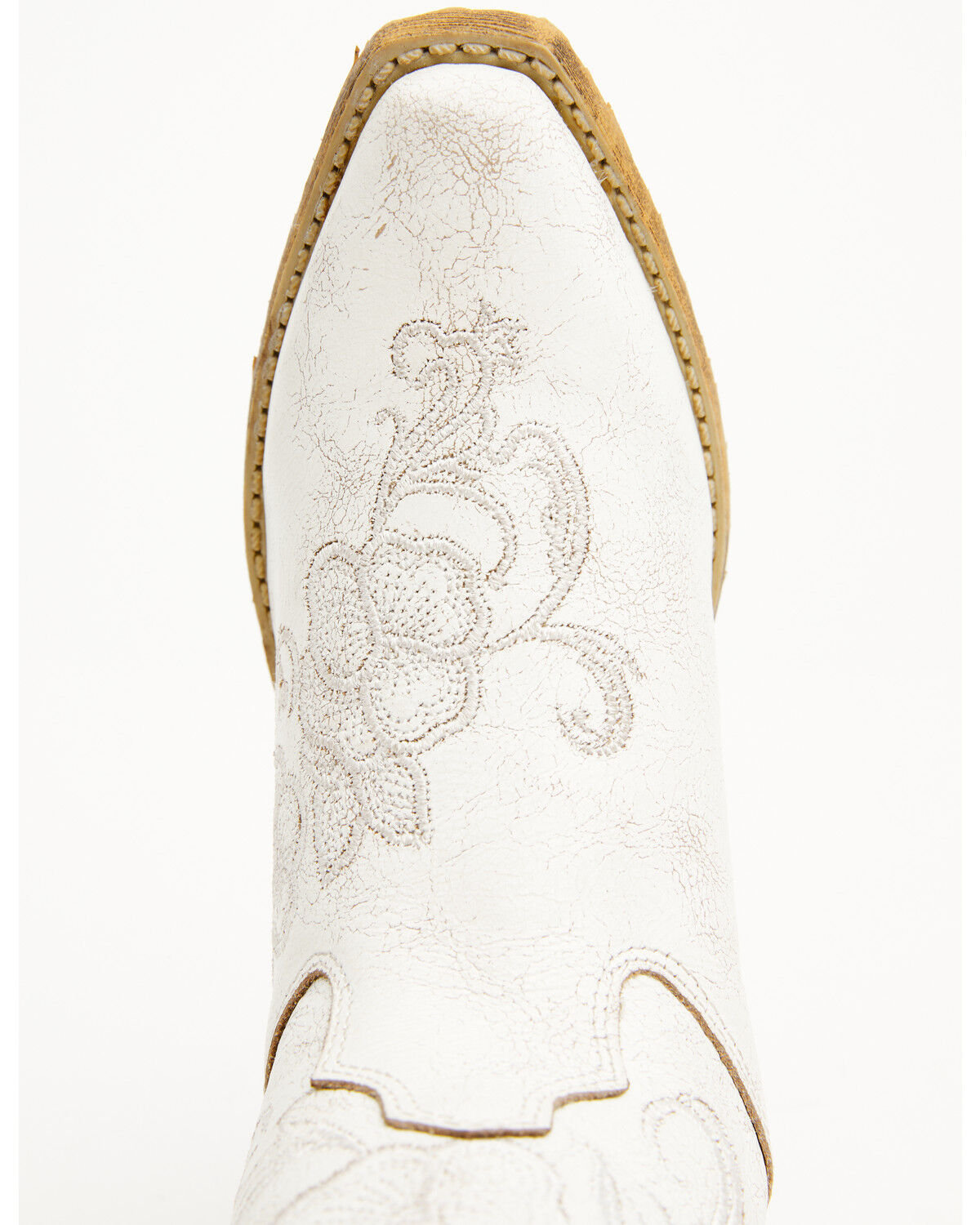 Image #6 - Shyanne Girls' Little Lasy Western Boots - Snip Toe, White, hi-res