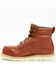 Image #3 - Wolverine Men's 6" Moc Toe Exclusive Wedge Work Boots - Steel Toe, Rust Copper, hi-res