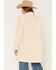 Image #4 - Becca Women's Sherpa Button Up Coat, Ivory, hi-res