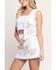 Image #2 - Flying Tomato Women's All Eyes on You Woven Vest, White, hi-res