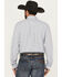 Image #4 - Cinch Men's Plaid Print Long Sleeve Button-Down Western Shirt, White, hi-res