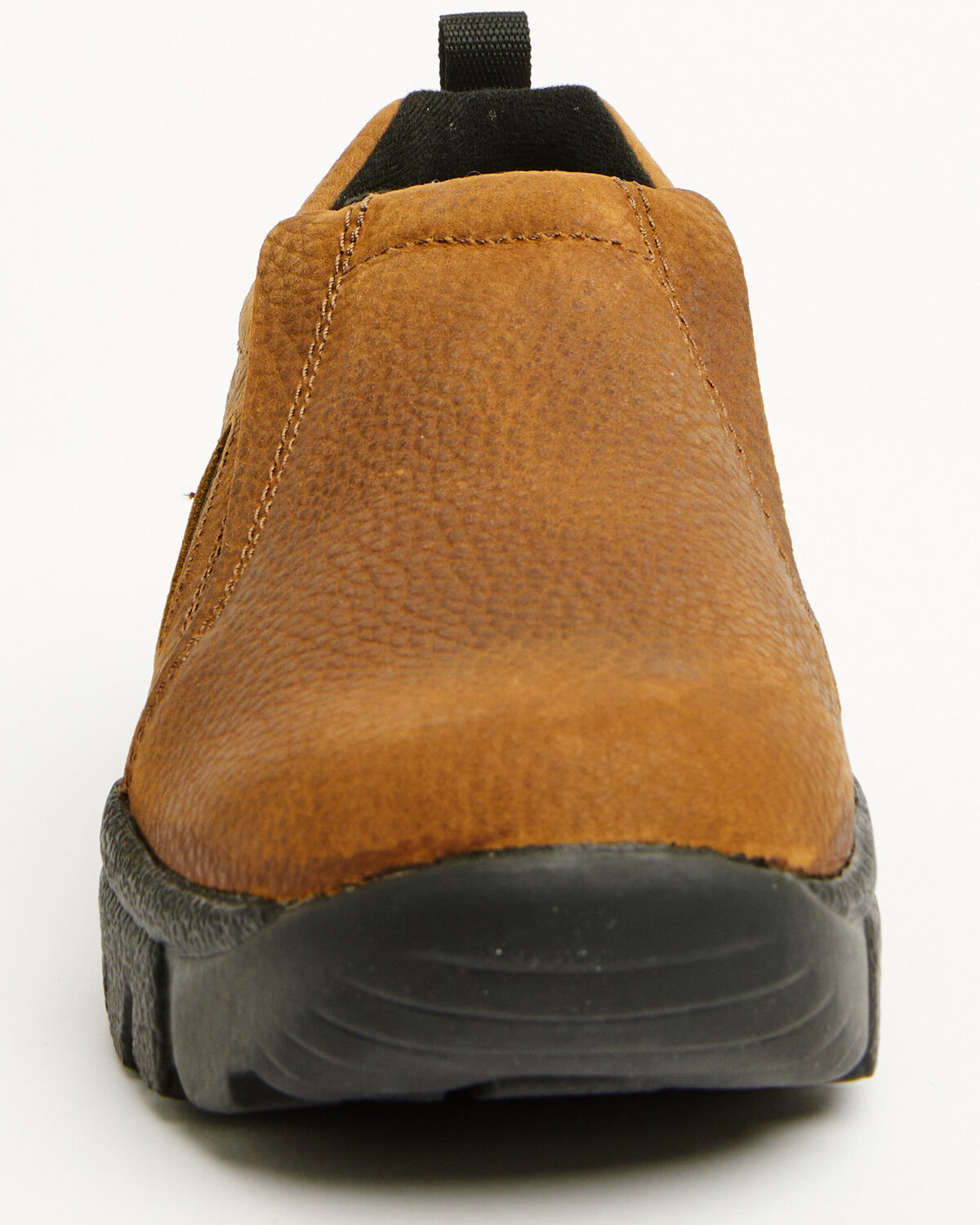 Image #4 - Roper Men's Performance Sport Slip-On Work Shoes, Brown, hi-res