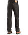 Image #1 - Levi's Men's 517 Prewashed Low Slim Bootcut Jeans, Black, hi-res