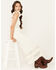 Image #1 - Cleobella Women's Janis Crochet Midi Dress, Ivory, hi-res