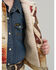 Image #6 - Wrangler X Lainey Wilson Girls' Horse Trucker Jacket, Tan, hi-res