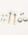 Image #1 - Shyanne Women's Cowgirl Essentials Earring Set - 5 Piece, Silver, hi-res