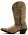 Laredo Women's Scandalous Studded Western Boots, Brown, hi-res