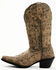 Image #4 - Laredo Women's Scandalous Studded Western Boots, Brown, hi-res