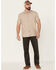 Image #2 - North River Men's Cozy Cotton Plaid Short Sleeve Button Down Western Shirt, Mustard, hi-res