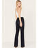 Image #3 - Shyanne Women's Dark Wash Trouser Jeans, Dark Wash, hi-res