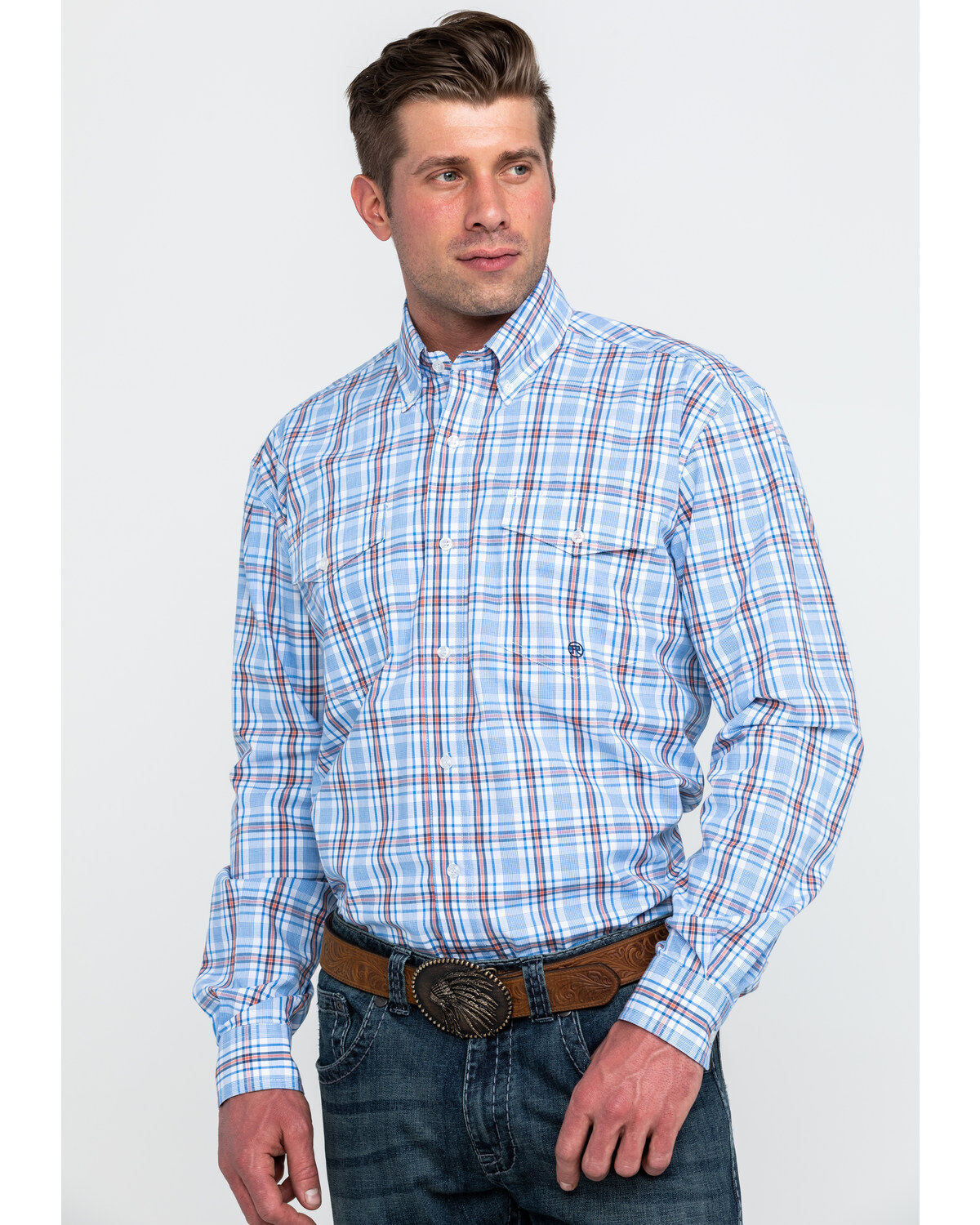 roper button down shirt