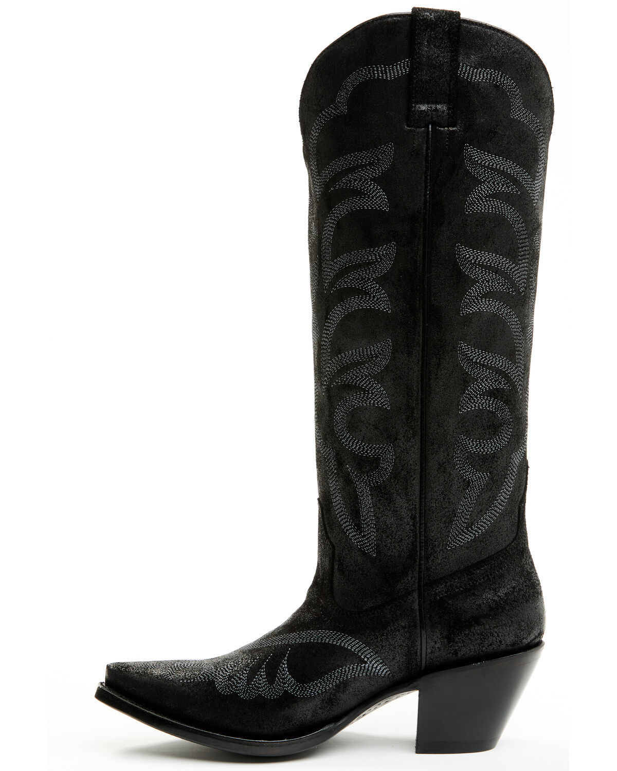 Image #3 - Shyanne Women's High Desert Tall Western Boots - Snip Toe, Black, hi-res
