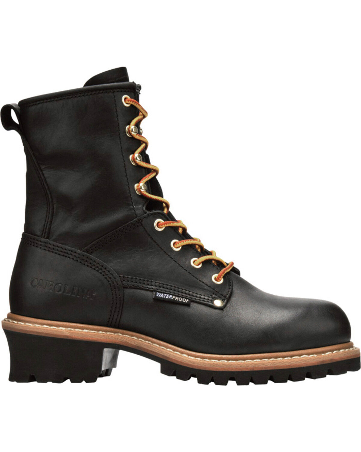 carolina black work boots