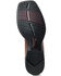 Image #4 - Ariat Men's Round Pen Saddle Western Performance Boots - Broad Square Toe, , hi-res