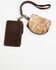 Image #2 - Shyanne Women's Ruthie Hair-On Wallet Set - 3 Piece, Brown, hi-res