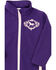 Shyanne Toddler Girls' Horse Embroidered Zip-Front Softshell Jacket , , hi-res