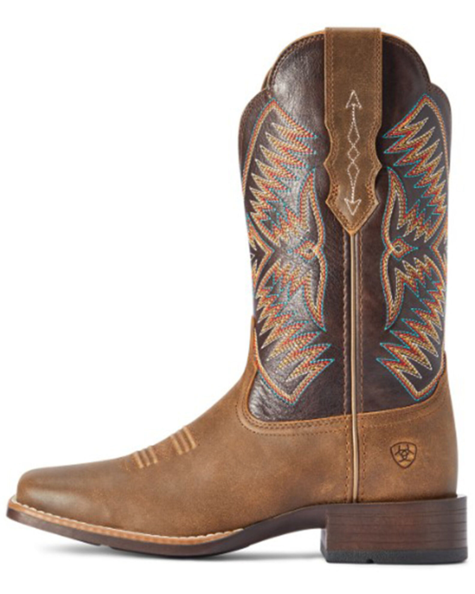 ariat leather belt