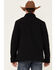 Image #4 - Cody James Core Men's Serape Logo Sleeve Zip-Front Steamboat Jacket, Black, hi-res