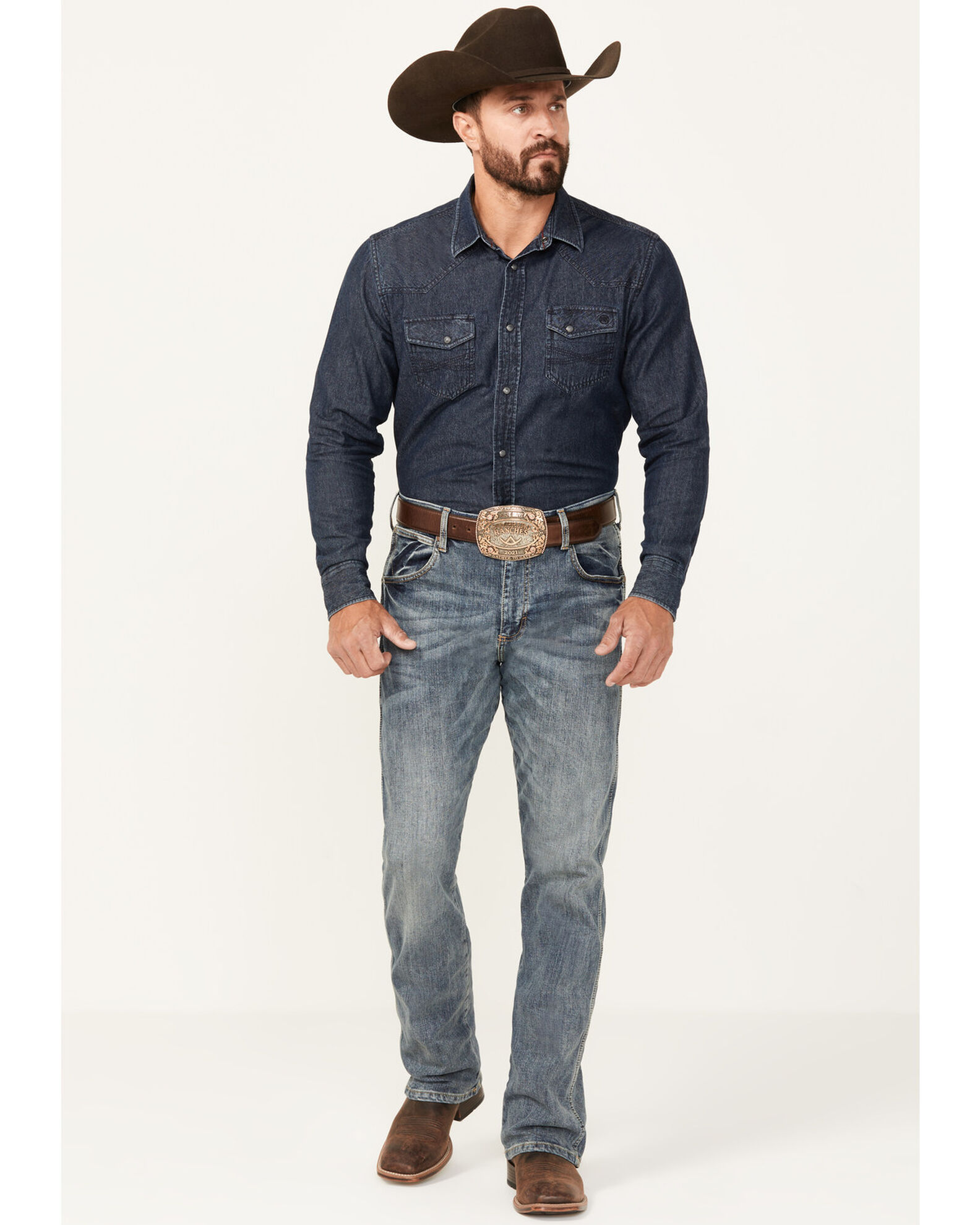 Wrangler Retro Men's Slim Fit Bootcut Jeans | Boot Barn