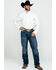Image #6 - Cody James Core Men's Mayflower Floral Geo Print Long Sleeve Western Shirt, , hi-res