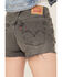 Levi's Women's Original Distressed Shorts, Black, hi-res