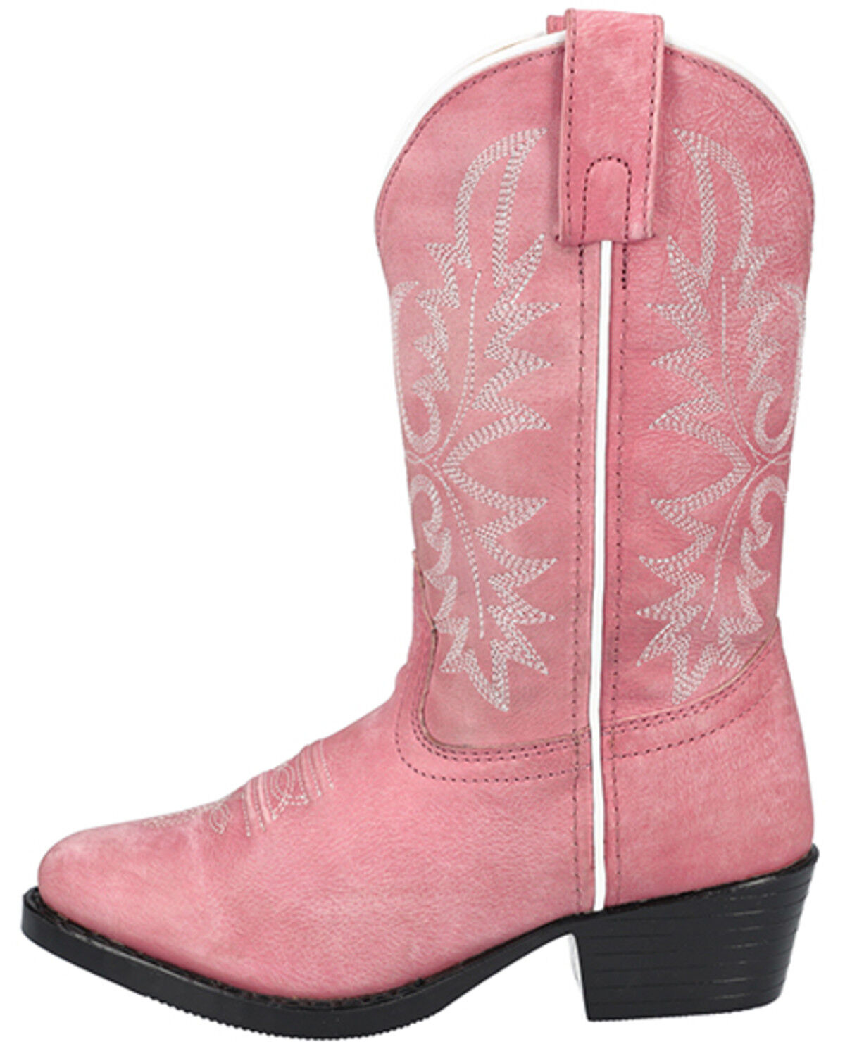 Image #3 - Smoky Mountain Girls' Denver Western Boots - Round Toe, Pink, hi-res
