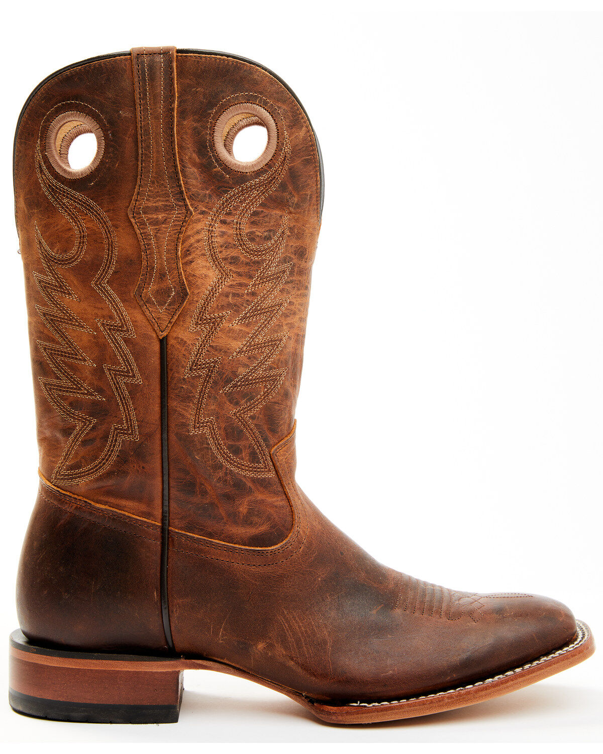 Image #2 - Cody James Men's Union Samatra Xero Gravity Performance Western Boots - Broad Square Toe, Cognac, hi-res