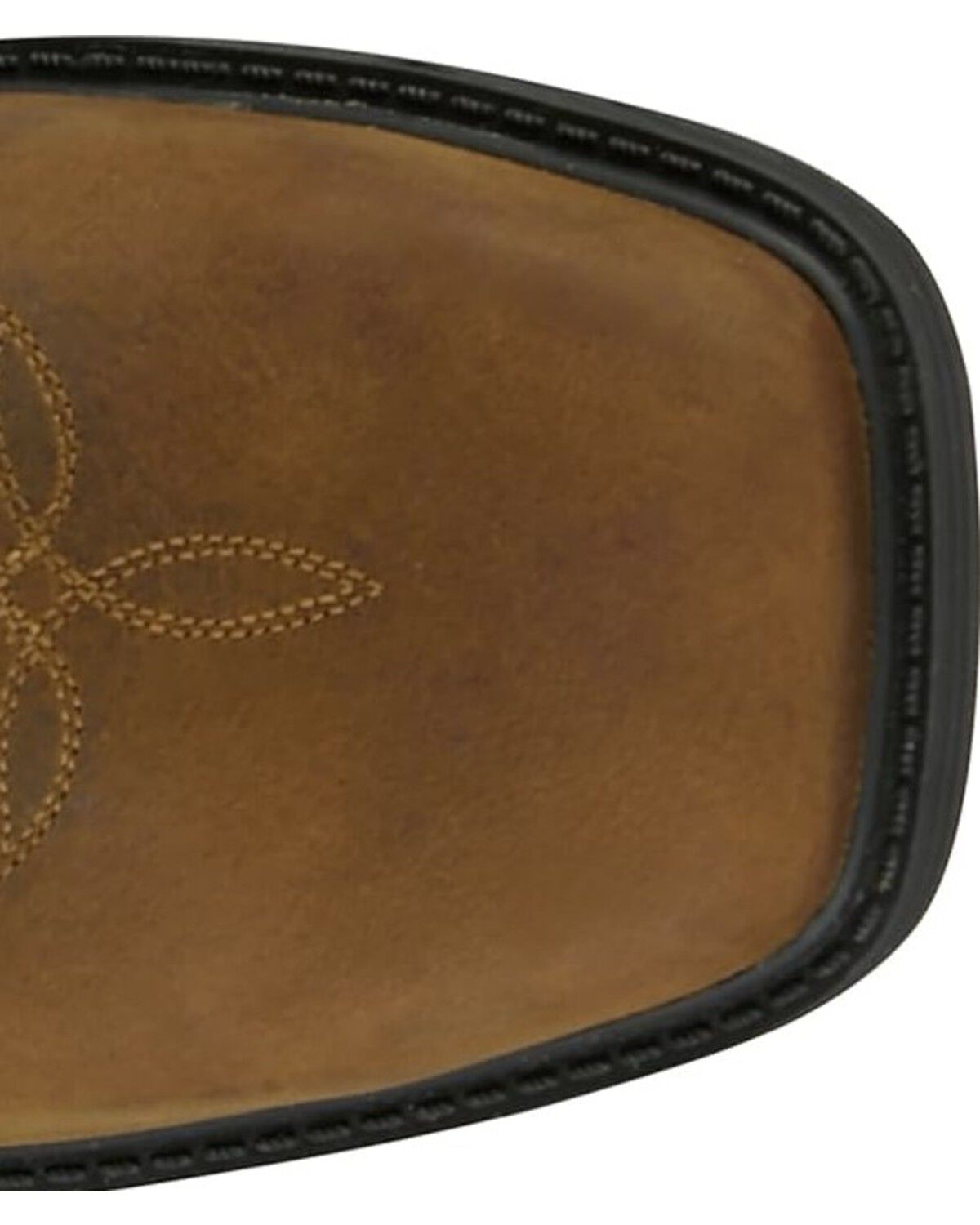 Image #5 - Justin Men's Trencher Pull-On Work Boots - Steel Toe, Brown, hi-res