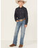 Image #1 - Wrangler Boys' Medium Wash Bootcut Denim Jeans, Medium Wash, hi-res