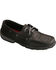 Image #1 - Twisted X Women's Black Fish Grey Driving Mocs - Moc Toe, , hi-res