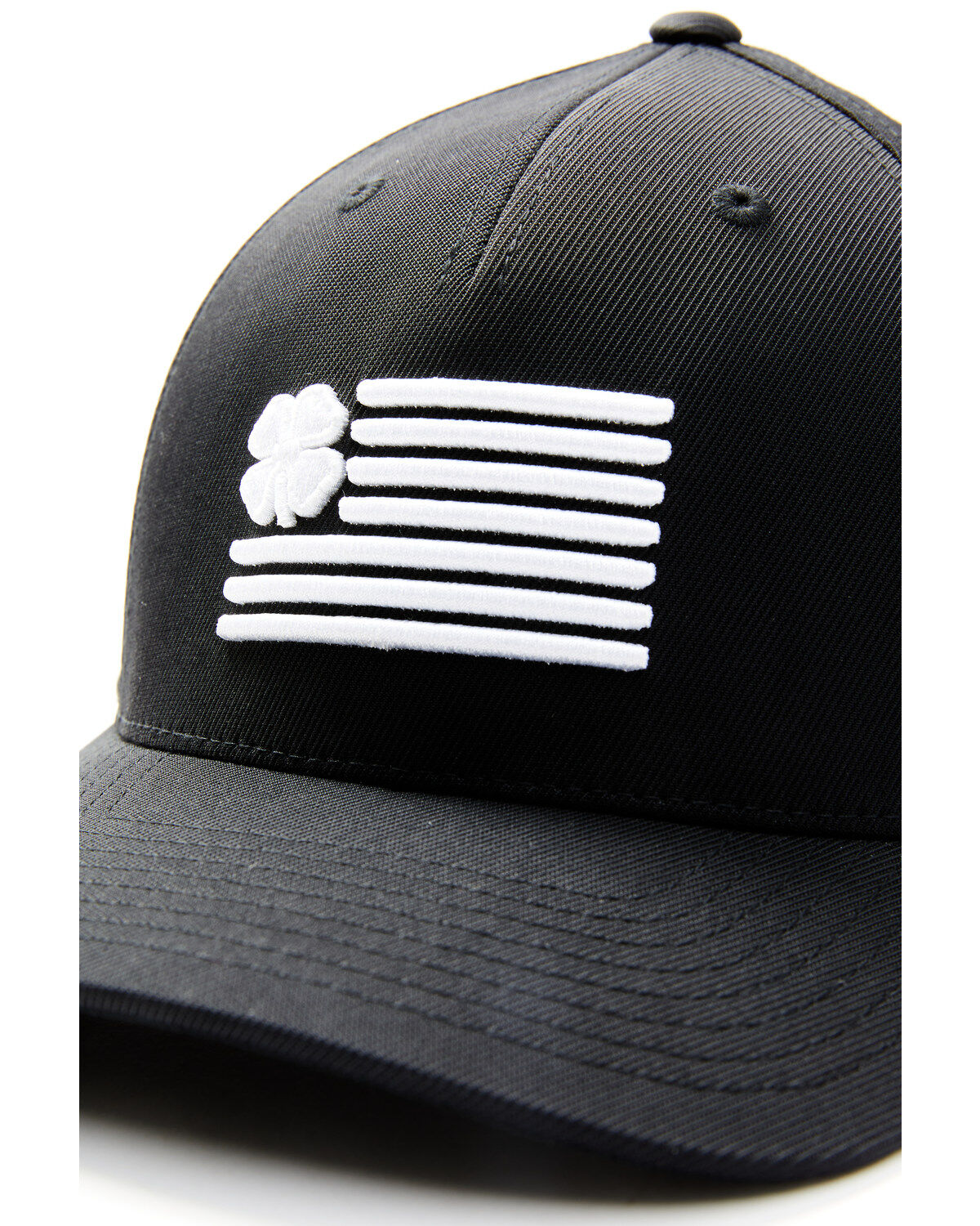 Image #2 - Black Clover Men's Nation Flag Patch Ball Cap, Black, hi-res