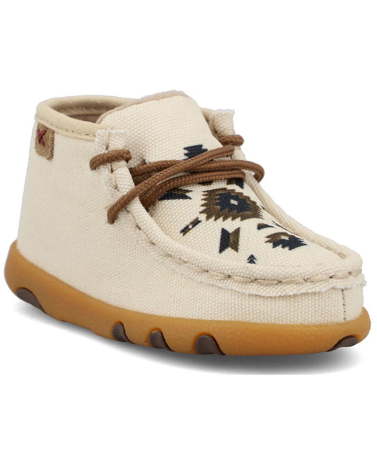 Twisted X Infant Boys' Chukka Driving Mocs, Beige, hi-res