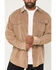 Image #3 - Thorogood Men's Wellington Corduroy Long Sleeve Snap Work Shirt, Khaki, hi-res