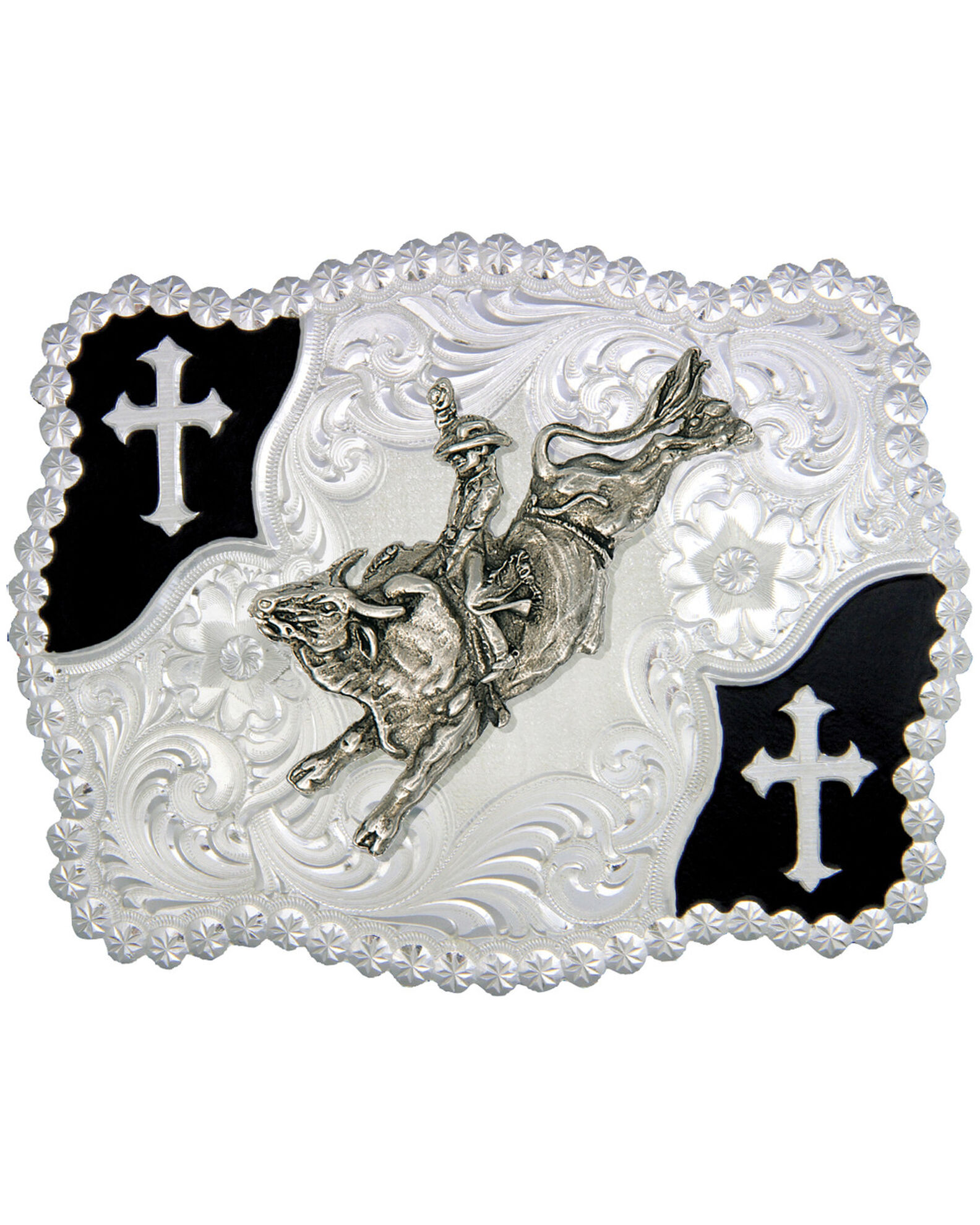 Montana Silversmiths Christian Flourish Bullrider Belt Buckle Boot Barn