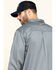 Image #5 - Hawx Men's FR Long Sleeve Woven Work Shirt, Silver, hi-res