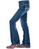 Image #3 - Cowgirl Tuff Girls' Edgy Bootcut Jeans, Blue, hi-res