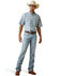 Image #1 - Ariat Men's M5 Eli Straight Rigid Denim Jeans, Light Wash, hi-res