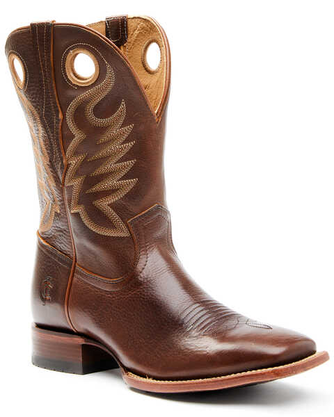 Cody James Men's Bronze Union Western Boots - Square Toe, Brown, hi-res