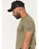 Image #3 - Troll Co Men's Haggler Box Short Sleeve Graphic T-Shirt, Green, hi-res