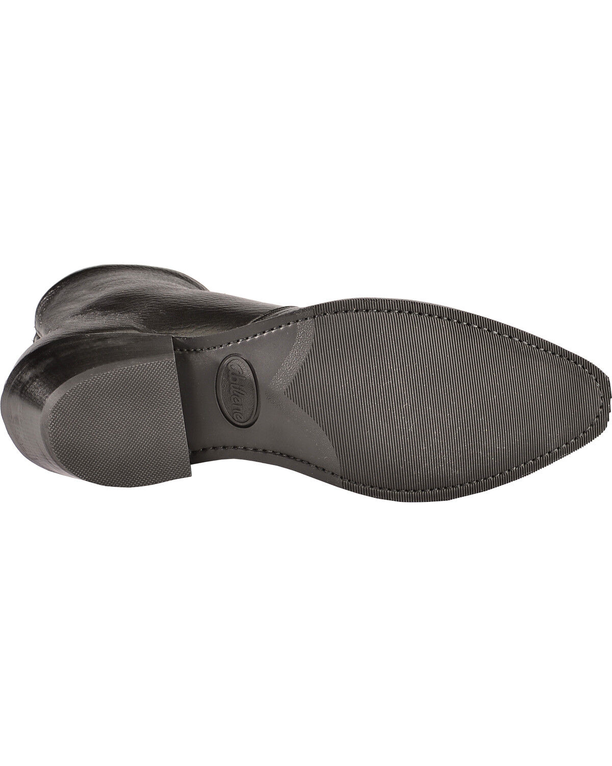 Image #5 - Abilene Men's 7" Wingtip Zip Boots, Black, hi-res
