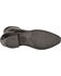 Abilene Men's 7" Wingtip Zip Boots, Black, hi-res