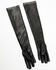 Understated Leather Women's Wild Cat Studded Leather Gloves, Black, hi-res