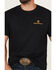 Image #4 - Smith & Wesson Men's Vintage Western Sign Logo Short Sleeve Graphic T-Shirt, Black, hi-res