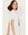 Image #2 - Merch Traffic Women's Chris Stapleton Metallic Oversized Short Sleeve Graphic Tee, White, hi-res
