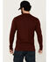 Image #4 - Troll Co Men's Grit Logo Long Sleeve Graphic Shirt, Maroon, hi-res
