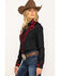 Image #3 - Roper Women's Black Red Rose Embroidered Rodeo Shirt , , hi-res